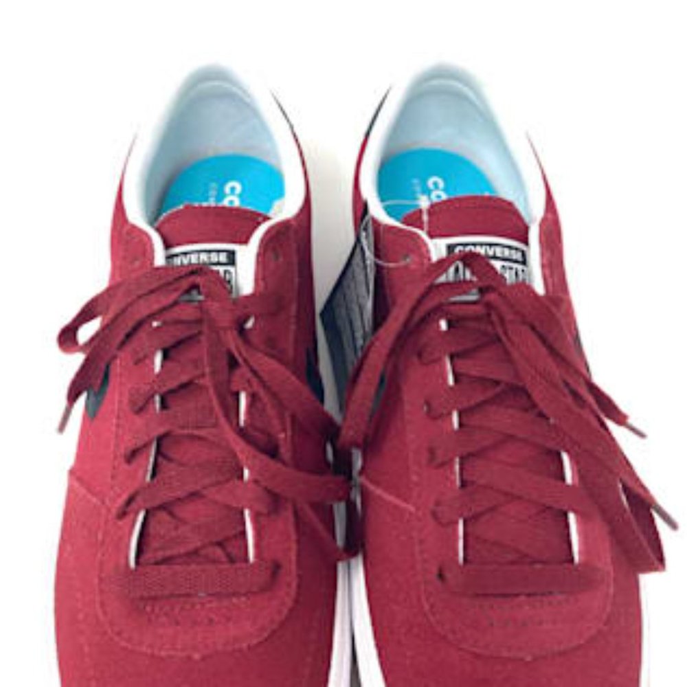 💖MEGA SALE💖Converse Boulevard  Men OX Back Alley Brick White Red  Nubuck 17072 - Picture 5 of 13